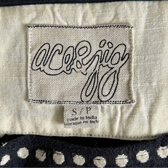 Ace & Jig Polka Dot Mini Dress - sz Small - Picture 8 of 8